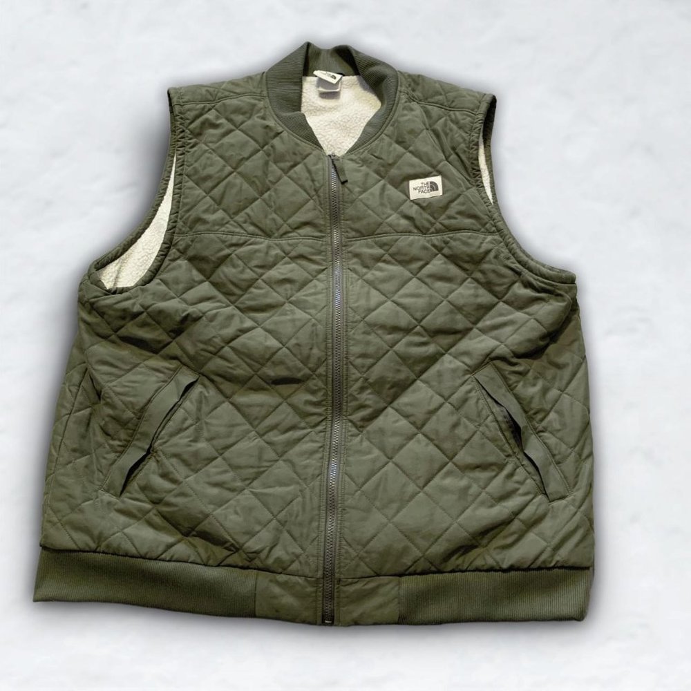 The North Face Sherpa Lined Quilt Vest